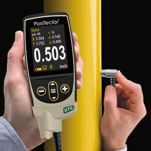 Ultrasonic Thickness Gauge Trough Paint